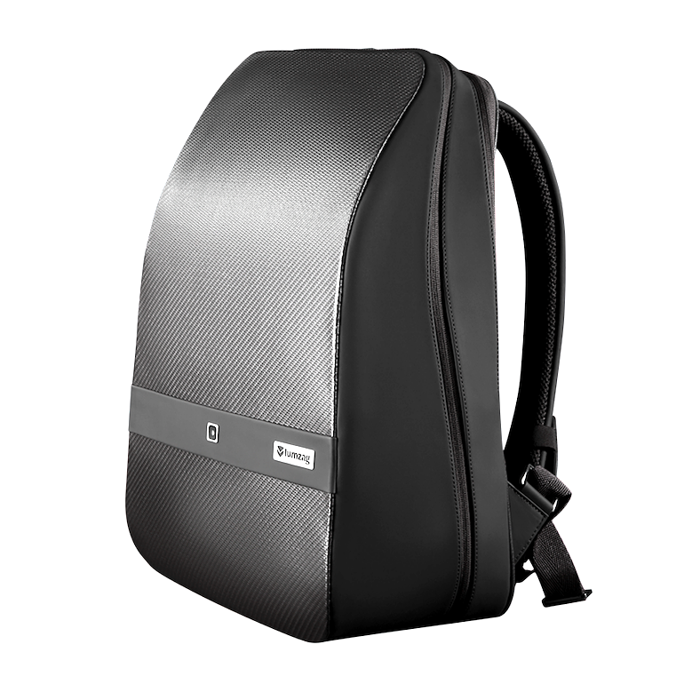 Умный рюкзак из углеродного волокна. Lumzag Smart Prime Backpack